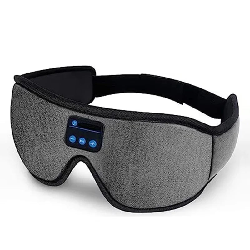 Masque de Sommeil Bluetooth 3D – Écouteurs Intégrés