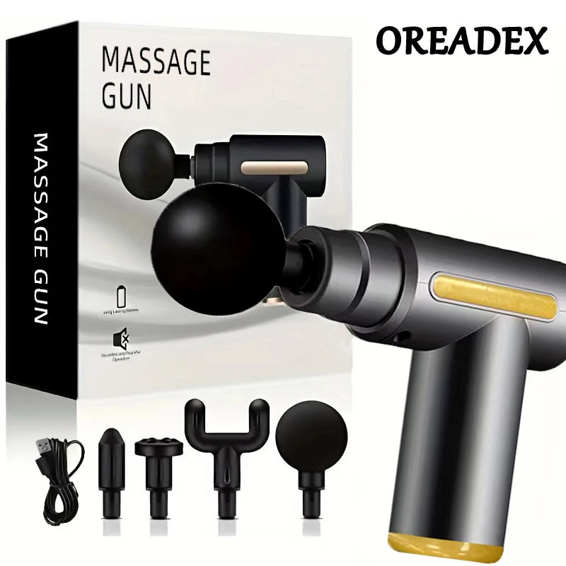 Mini Pistolet de Massage Portable – 6 Intensités