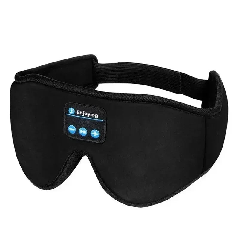 Masque de Sommeil Bluetooth 3D – Écouteurs Intégrés
