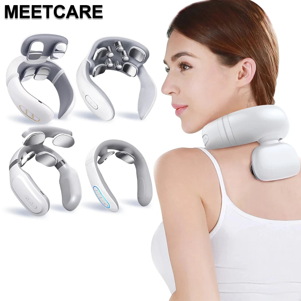 Masseur Cervical Intelligent Chauffant – Sans Fil