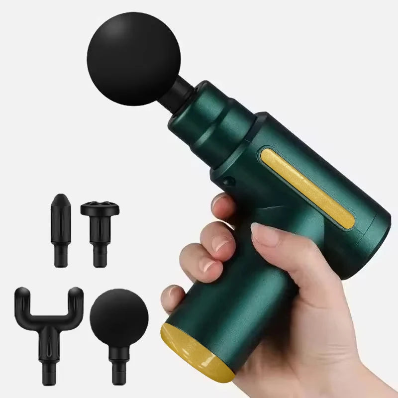 Mini Pistolet de Massage Portable – 6 Intensités