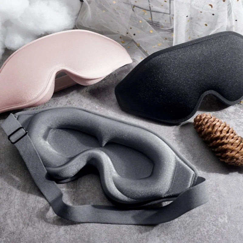 Masque de Sommeil 3D Occultant – Mousse à Mémoire de Forme