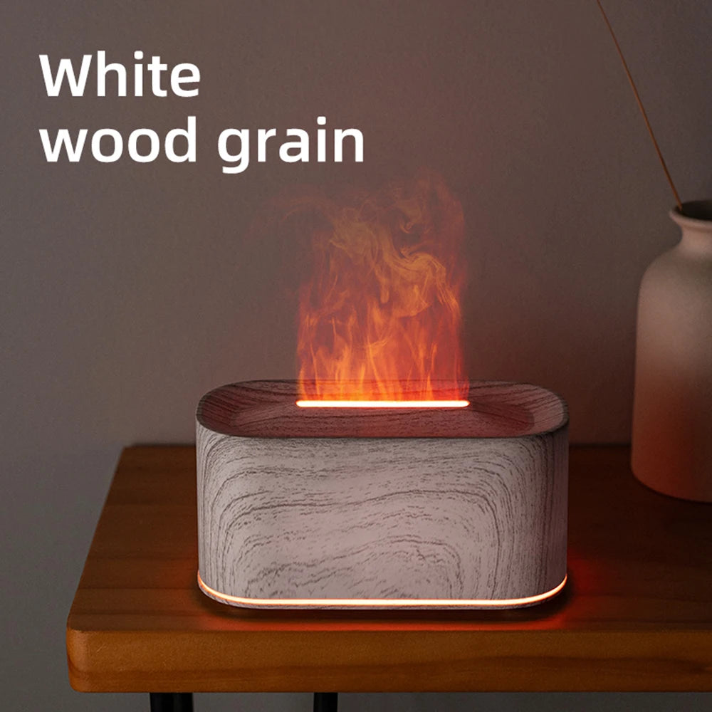 Diffuseur d'Arômes Effet Flamme – Humidificateur Silencieux
